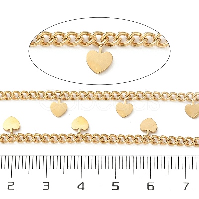 304 Stainless Steel Curb Chains CHS-K017-08B-G-1