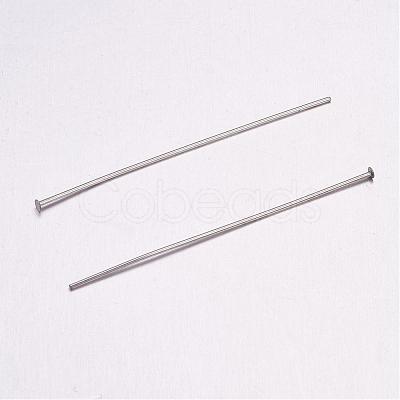 Tarnish Resistant 304 Stainless Steel Flat Head Pins STAS-H358-02A-1
