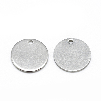 Tarnish Resistant 201 Stainless Steel Stamping Blank Tag Charms STAS-Q213-02-15mm-1