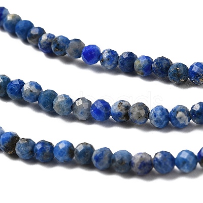 Natural Lapis Lazuli Beads Strands G-RM2025526-A01-3mm-1