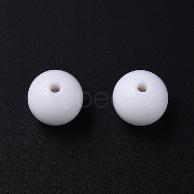 Opaque Acrylic Beads X-MACR-S370-C16mm-01-1