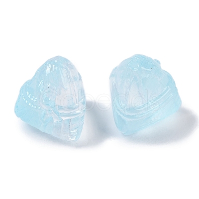 Baking Paint Glass Beads GLAA-S202-15I-1