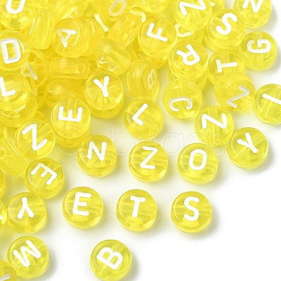 150Pcs Transparent Acrylic Beads TACR-YW0002-32G-1