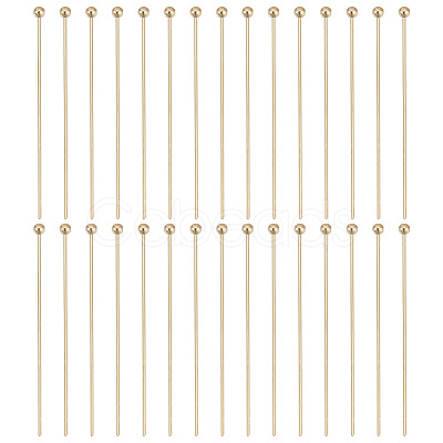 150Pcs Brass Ball Head Pins KK-GO0001-48-1
