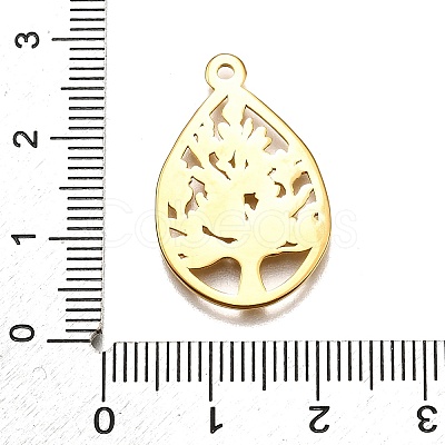 304 Stainless Steel Pendants LS-STAS-M116-31G-1