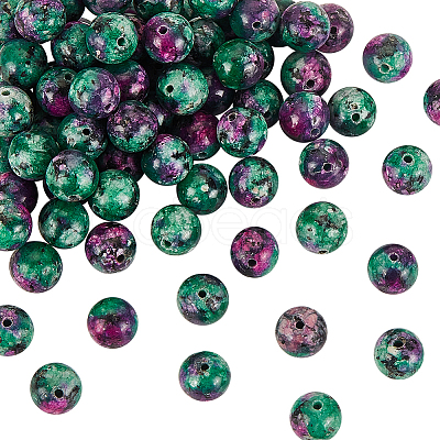 Natural Ruby in Zoisite Beads Strands G-OC0001-15-1