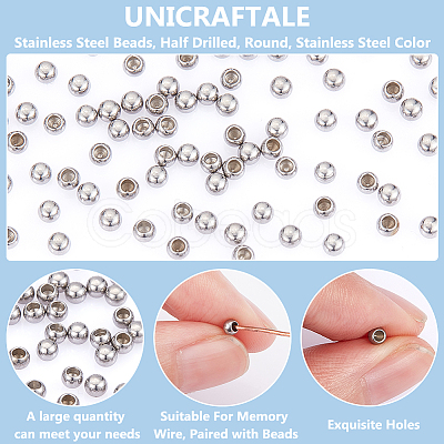 202 Stainless Steel Beads STAS-UN0052-44-1