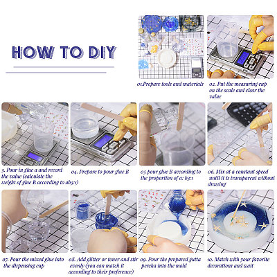 DIY Food Grade Silicone Molds AJEW-SC0001-20-1