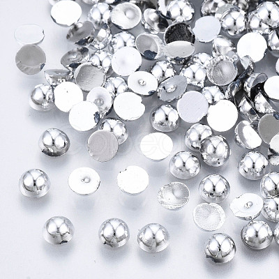 ABS Plastic Cabochons OACR-S034-4mm-02-1