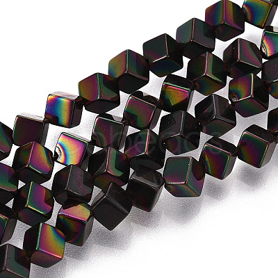 Electroplated Synthetic Non-magnetic Hematite Beads Strands G-T139-62G-1