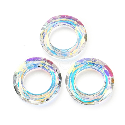 Electroplate Glass Linking Rings GLAA-A008-04C-02-1
