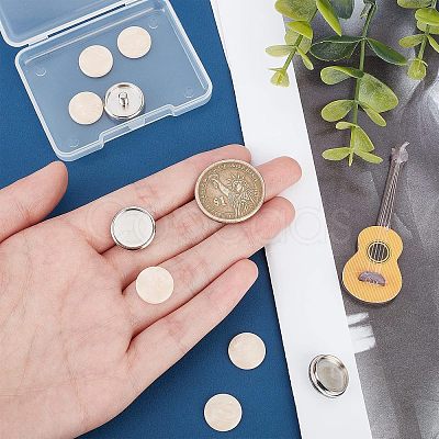 6Pcs Plastic Imitation Shell Saxophone Key Button Inlays Accessories FIND-CA0005-24-1