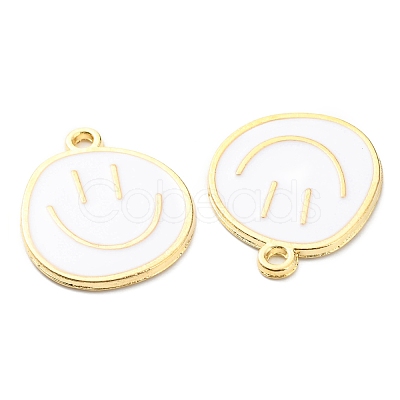 Alloy Enamel Pendants X-ENAM-D051-18G-01-1