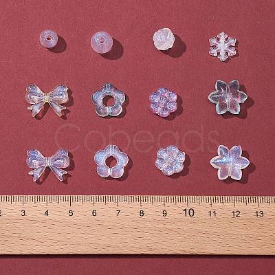 Transparent Acrylic Beads OACR-FS0001-12-1