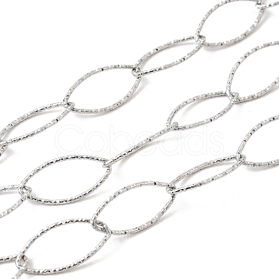 304 Stainless Steel Oval Link Chains CHS-C018-01B-P-1