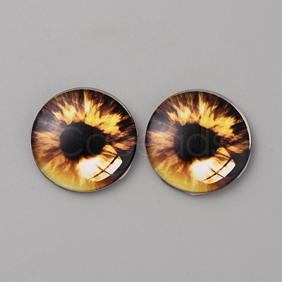 Glass Cabochons GLAA-WH0033-75G-07-1