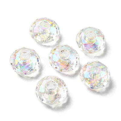 Transparent Acrylic Beads X-TACR-D011-01A-1