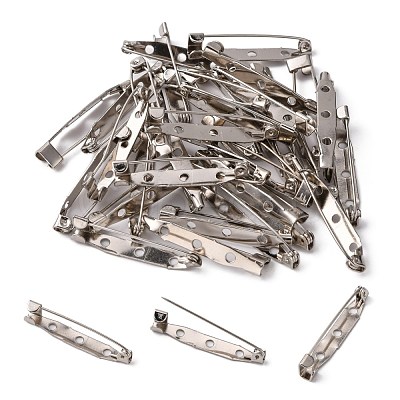 Iron Brooch Findings IFIN-S526-35mm-1