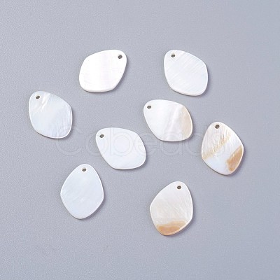 Freshwater Shell Pendants SHEL-S249-18-1