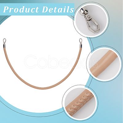 Round PU Imitation Leather Bag Handles FIND-WH20023-029P-04-1