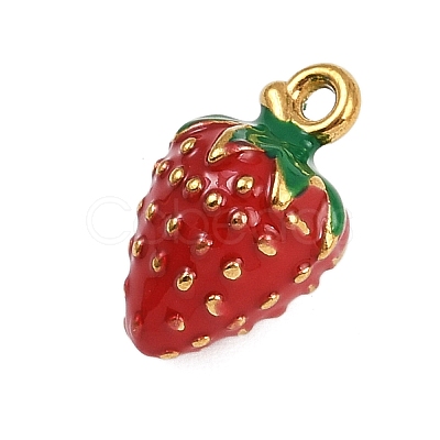 304 Stainless Steel Enamel Charms STAS-P402-02C-01-1
