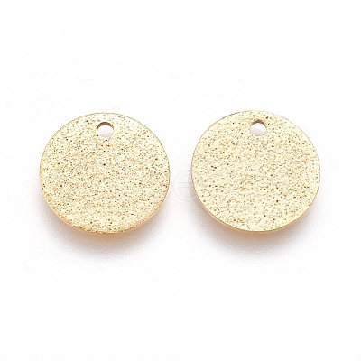 Ion Plating(IP) 304 Stainless Steel Charms LS-STAS-E455-02G-12mm-1