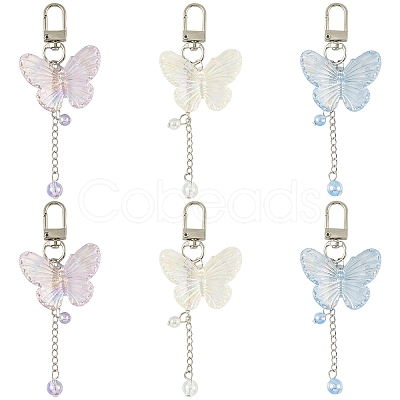 20Pcs Acrylic Pendant Decorations HJEW-YW00252-01-1