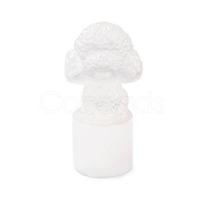 Natural Selenite Figurines DJEW-Q006-01H-1
