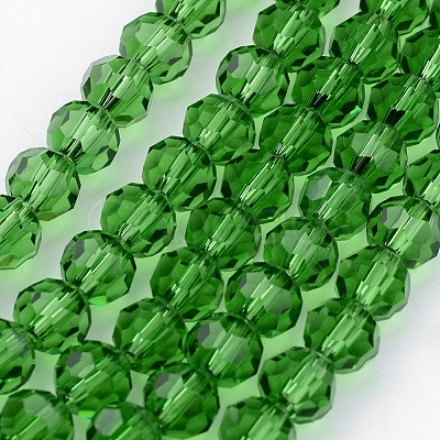 Transparent Glass Bead Strands X-GLAA-G013-8mm-54-1