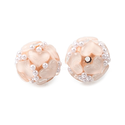 Handmade Polymer Clay Beads CLAY-Z006-03G-1