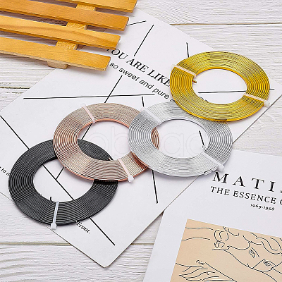 Flat Aluminum Wire AW-BC0003-19A-1