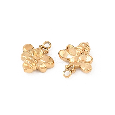 304 Stainless Steel Charms STAS-D390-26A-G-1