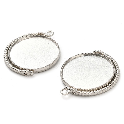 Zinc Alloy Pendant Cabochon Settings FIND-NH0001-13C-P-1