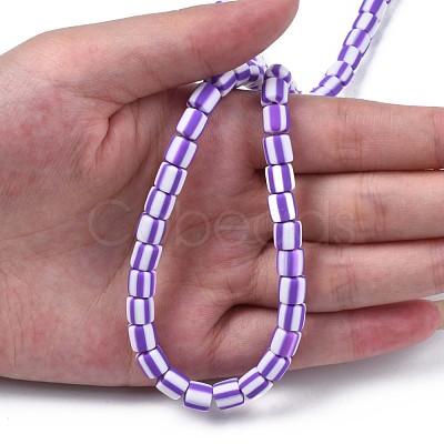 Handmade Polymer Clay Bead Strands CLAY-T020-12A-1