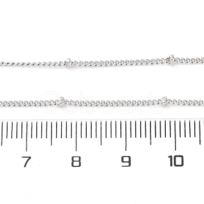 Brass Satellite Chain Necklace Making NJEW-D302-81P-1