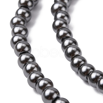 Eco-Friendly Glass Pearl Beads HY-J002-4mm-HX088-1
