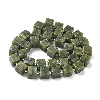 Natural Southern Jade Beads Strands G-D338-A19-1