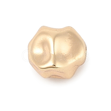 Nuggets Brass Beads LS-KK-F889-01G-06-1