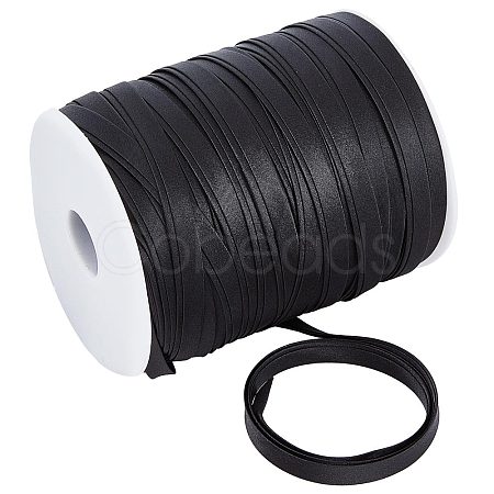 Polyester Satin Ribbon SRIB-WH0007-09B-1