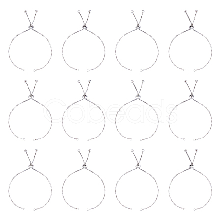 Tarnish Resistant 304 Stainless steel Chain Bracelet Making STAS-F118-P-1