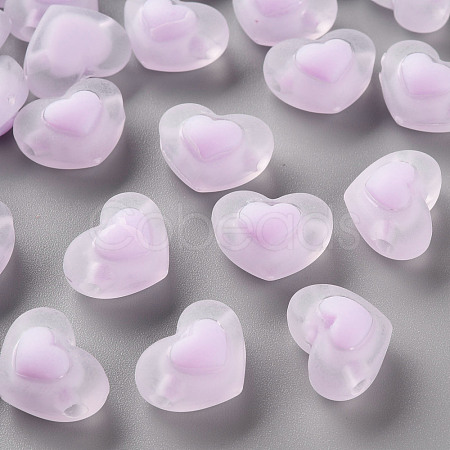 Transparent Acrylic Beads X-TACR-S152-08C-09-1