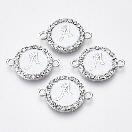 Alloy Enamel Links Connectors ENAM-TAC0003-01S-04A-1