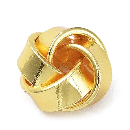 Rack Plating Brass Beads KK-B078-13B-G18-1