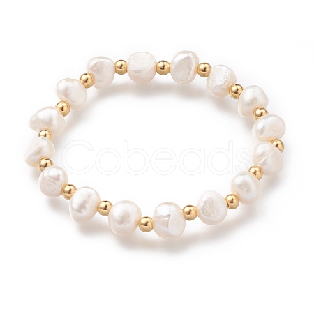 Stretch Beaded Bracelets BJEW-O181-01G-1