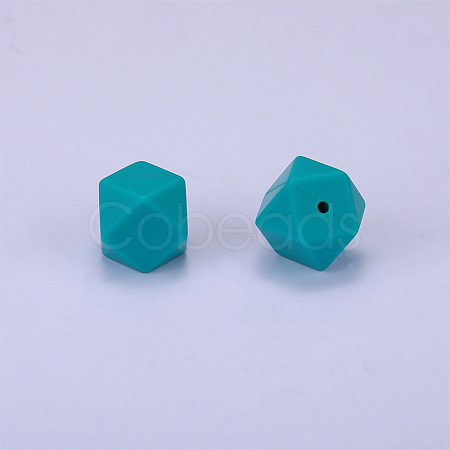 Hexagonal Silicone Beads LS-SI-JX0019A-28-1