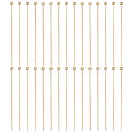 150Pcs Brass Ball Head Pins KK-GO0001-48-1