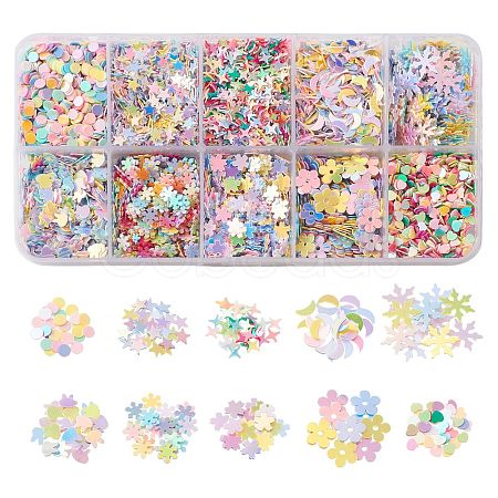 10 Styles Macaron Color Ornament Accessories PVC-CJ0001-01-1