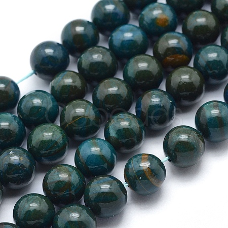 Dyed Natural Gemstone Beads Strands G-F556-10mm-1