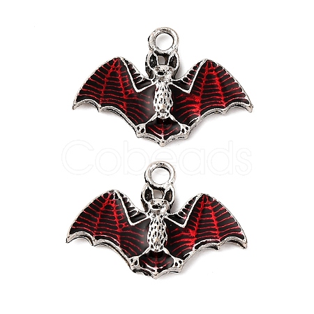 Hallowmas Alloy Enamel Pendants ENAM-K079-01C-AS-1