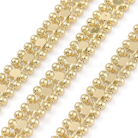 Rack Plating Brass Chains CHC-F018-06G-03-1